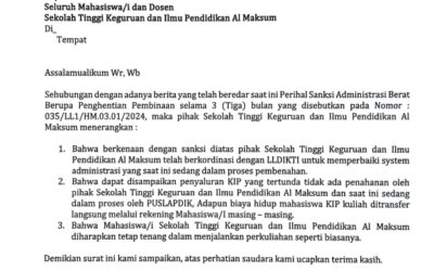 PEMBERITAHUAN