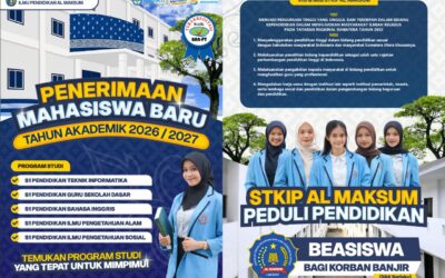 PENERIMAAN MAHASISWA/I BARU SEKOLAH TINGGI KEGURUAN DAN ILMU PENDIDIKAN(STKIP) AL MAKSUM STABAT