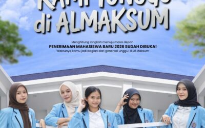 📢 Penerimaan Mahasiswa Baru 2026 sudah dibuka!