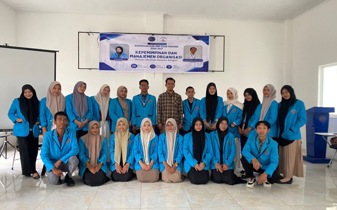 HMP PGSD STKIP Al Maksum Gelar Upgrading Kepemimpinan dan Manajemen Organisasi untuk Mencetak Generasi Penerus Bangsa